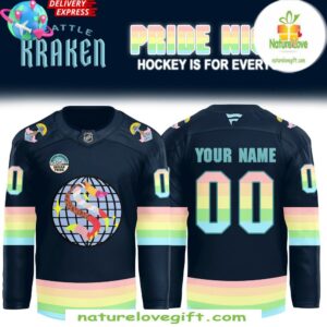 Seattle Kraken Pride Night Special Edition Hockey Jersey