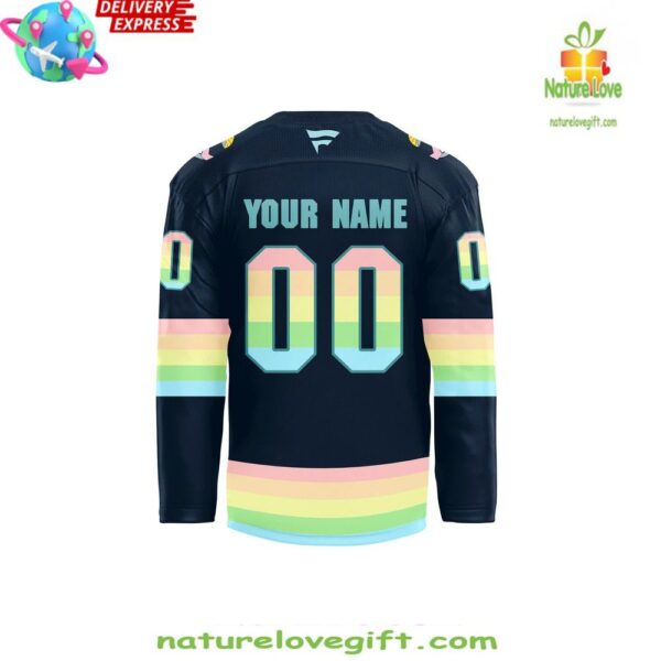Seattle Kraken Pride Hockey Jersey Special Edition Night