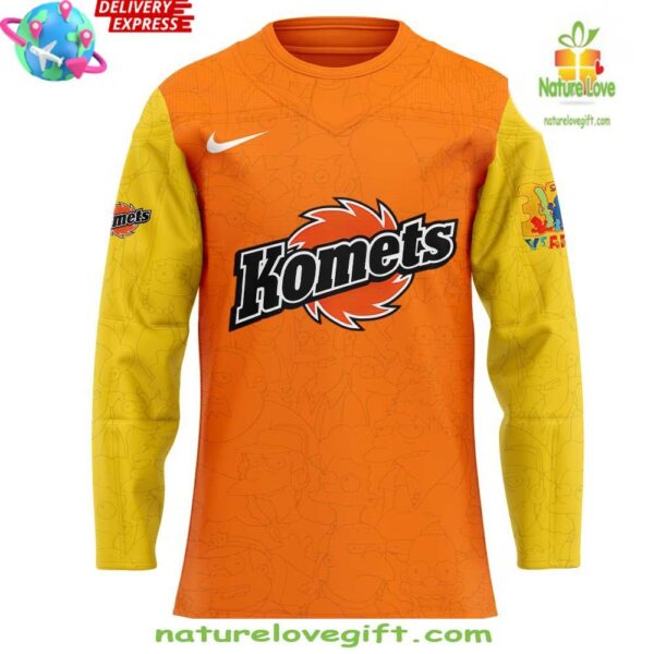 Simpsons Fort Wayne Komets Hockey Jersey Special Edition