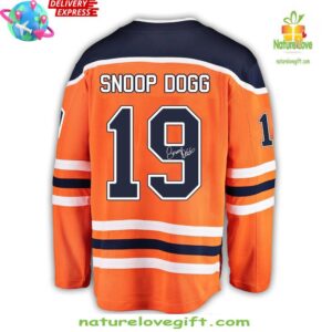 Snoop Dogg x Edmonton Oilers 2024 Hockey Jersey