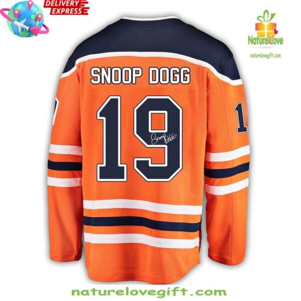 Snoop Dogg Edmonton Oilers 2025 Hockey Jersey NHL
