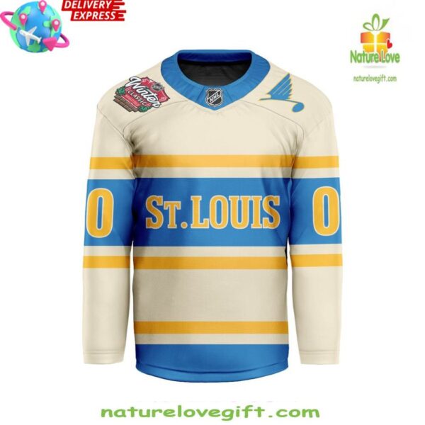 St Louis Blues 2025 NHL Winter Classic Hockey Jersey