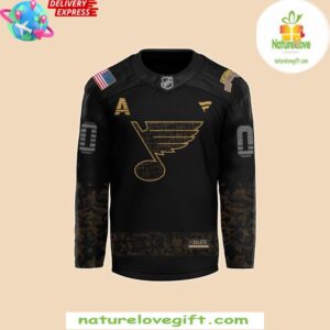 St Louis Blues Salute to Service Fanatics Camo Hockey Jersey