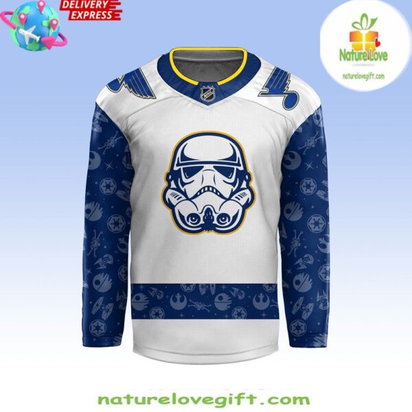 St Louis Blues Star Wars Night 2025 Hockey Jersey