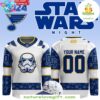 St Louis Blues Star Wars Night 2026 Hockey Jersey Custom