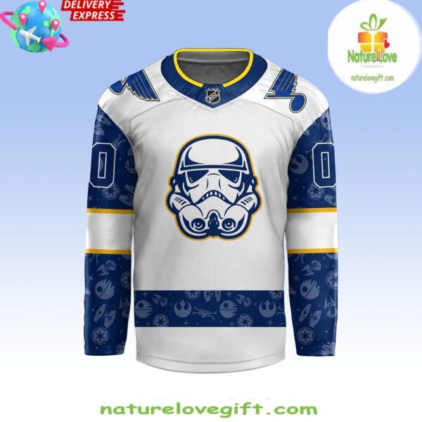St Louis Blues Star Wars Night 2025 Hockey Jersey Custom