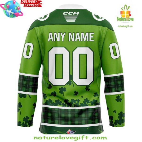 St Patricks Day 2025 Owen Sound Attack Hockey Jersey