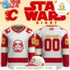 Star Wars Calgary Flames Hockey Jersey Custom Game Night