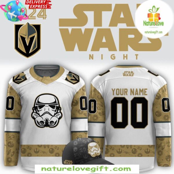 Star Wars Golden Knights 2025 Hockey Jersey Custom NHL