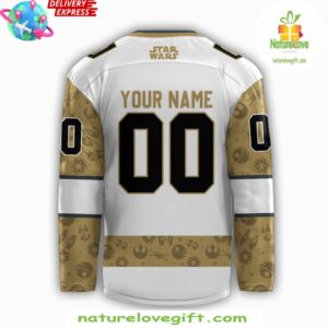 Vegas Golden Knights x Star Wars Night 2024 Custom Hockey Jersey