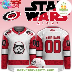 Star Wars Night 2025 Carolina Hurricanes Custom Hockey Jersey