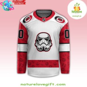 Carolina Hurricanes x Star Wars Night 2024 Custom Hockey Jersey