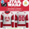 Star Wars Red Wings 2025 Custom Hockey Jersey Night