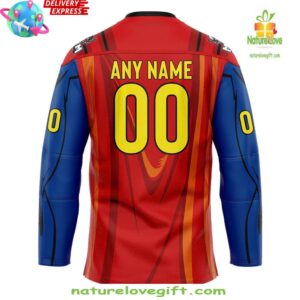 Macon Mayhem x Superman 2025 Jersey