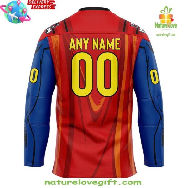 Superman 2025 Macon Mayhem Jersey Hockey Apparel