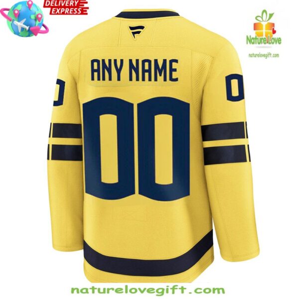 Sweden Ice Hockey Jersey 2025 4 Nation Face-Off