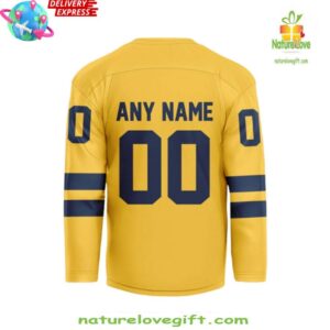 Sweden Ice Hockey 4 Nation Face Off 2025 Hockey Jersey