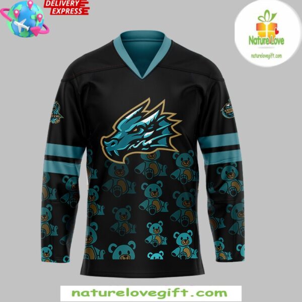 Tahoe Knight Monsters Jersey Teddy Bear Toss Special Edition
