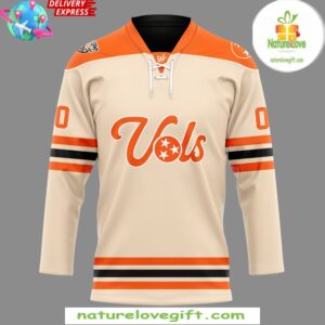 Tennessee Ice Hockey Cream 2025 Jersey