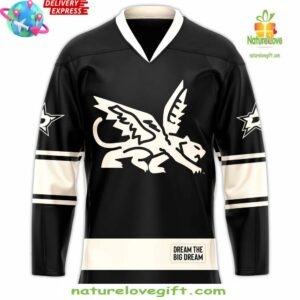 2025 Texas Rangers x Dallas Stars Night Edition Hockey Jersey InspirDG 2