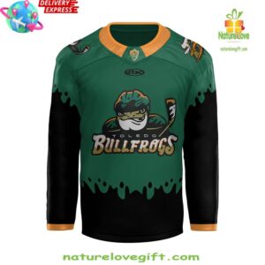 Toledo Bullfrogs Uniform 202425 Hockey Jersey