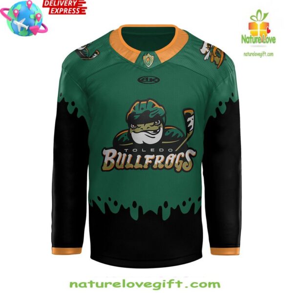 Toledo Bullfrogs 2025-25 Hockey Jersey Uniform