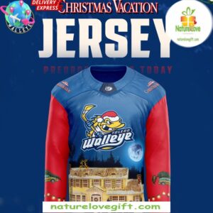 Toledo Walleye Christmas Vacation 2025 Hockey Jersey