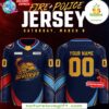 Toledo Walleye Fire Police Hockey Jersey Hockey Sweater