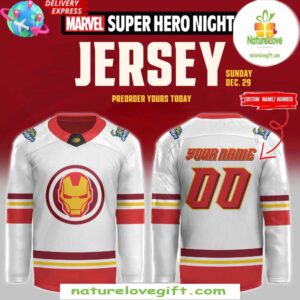 Toledo Walleye Marvel Super Hero 2025 Hockey Jersey