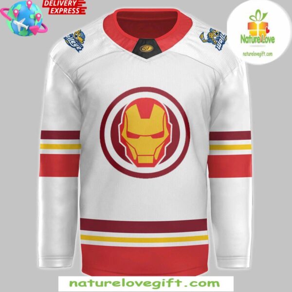 Toledo Walleye Marvel Super Hero Night 2025 Hockey Jersey