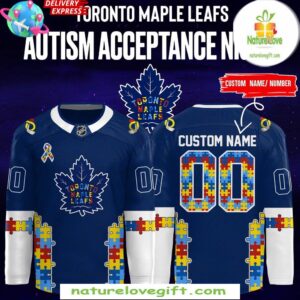 Toronto Maple Leafs 2025 Autism Awareness Jersey Hockey Night