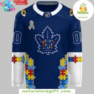 Toronto Maple Leafs Autism Awareness Night 2025 Hockey Jersey