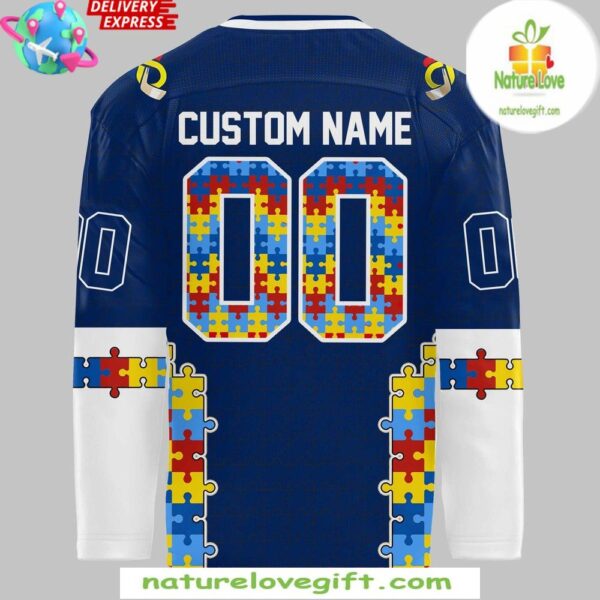 Toronto Maple Leafs 2025 Autism Awareness Jersey Hockey Night
