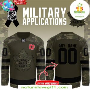Toronto Maple Leafs 2025 Military Appreciation Jersey Hockey