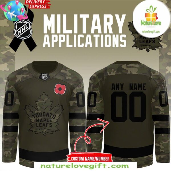 Toronto Maple Leafs 2025 Military Appreciation Jersey Hockey