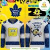 Toronto Maple Leafs Spongebob Hockey Jersey 25th Anniversary Special