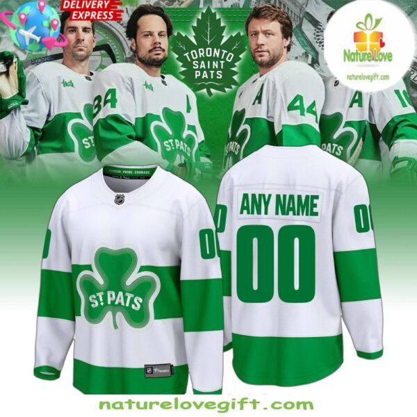 Toronto Maple Leafs St Patricks Day 2025 Hockey Jersey