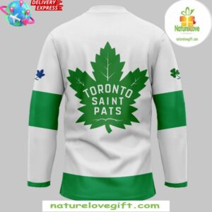 Toronto Maple Leafs Saint Patricks Day 2024 Hockey Jersey