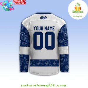 Toronto Maple Leafs x Star Wars Night 2024 Custom Hockey Jersey