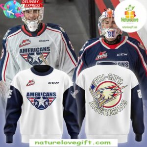 Tri-City Americans Hockey 2025 Sweatshirt Fan Apparel