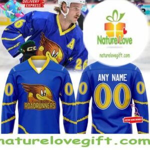 Tucson Roadrunners Make A Wish Hockey Jersey Arizona Special Edition