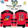 Ukrainian Heritage Jersey New Jersey Devils 2025 Hockey
