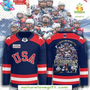 USA Women’s Box Hockey Jersey 2025 Team Apparel