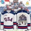 USA Women’s Hockey Jersey 2026 White Box Style