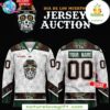 Utah Grizzlies 2026 Dia de los Muertos White Hockey Jersey