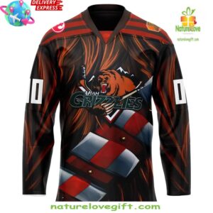 Utah Grizzlies x Galaxy 2025 Hockey Jersey InspirDG 2