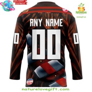 Utah Grizzlies x Galaxy 2025 Hockey Jersey InspirDG 3