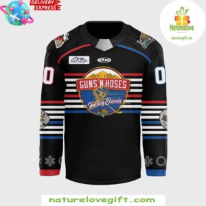 Utah Grizzlies Guns And Hoses Night 2025 Hockey Jersey