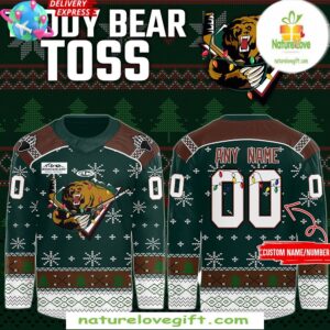 Utah Grizzlies 2025 Teddy Bear Toss Hockey Jersey