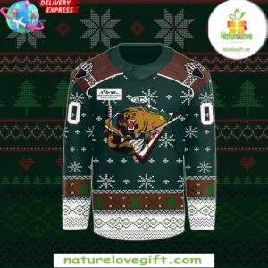 Utah Grizzlies Teddy Bear Toss 2024 Special Hockey Jersey